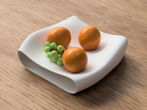 Moderne Obstschale in eleganter Form