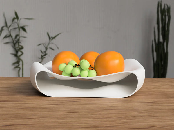 Moderne Obstschale in eleganter Form