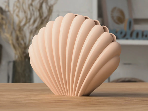 Moderne Herzmuschel-Vase für stilvolle Wohndekoration