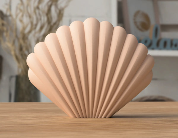 Moderne Herzmuschel-Vase für stilvolle Wohndekoration