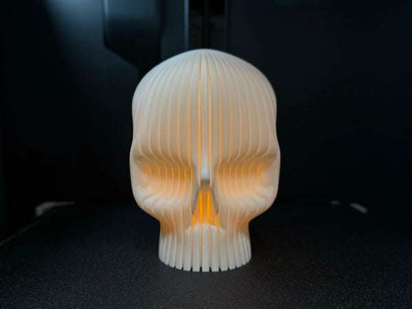Moderne Schädeldekoration für Halloween